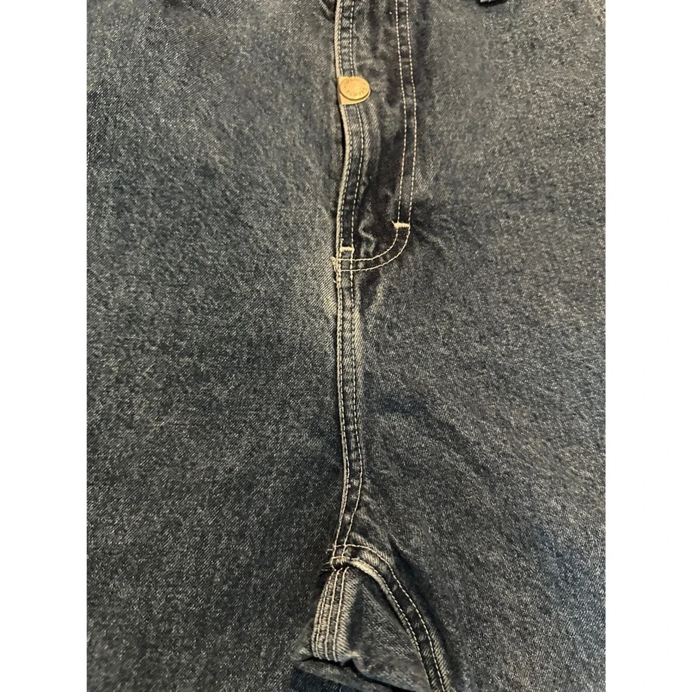 Pure Playaz Vintage Y2K Baggy Carpenter Jeans Mens 36x33 Med Wash Denim READ